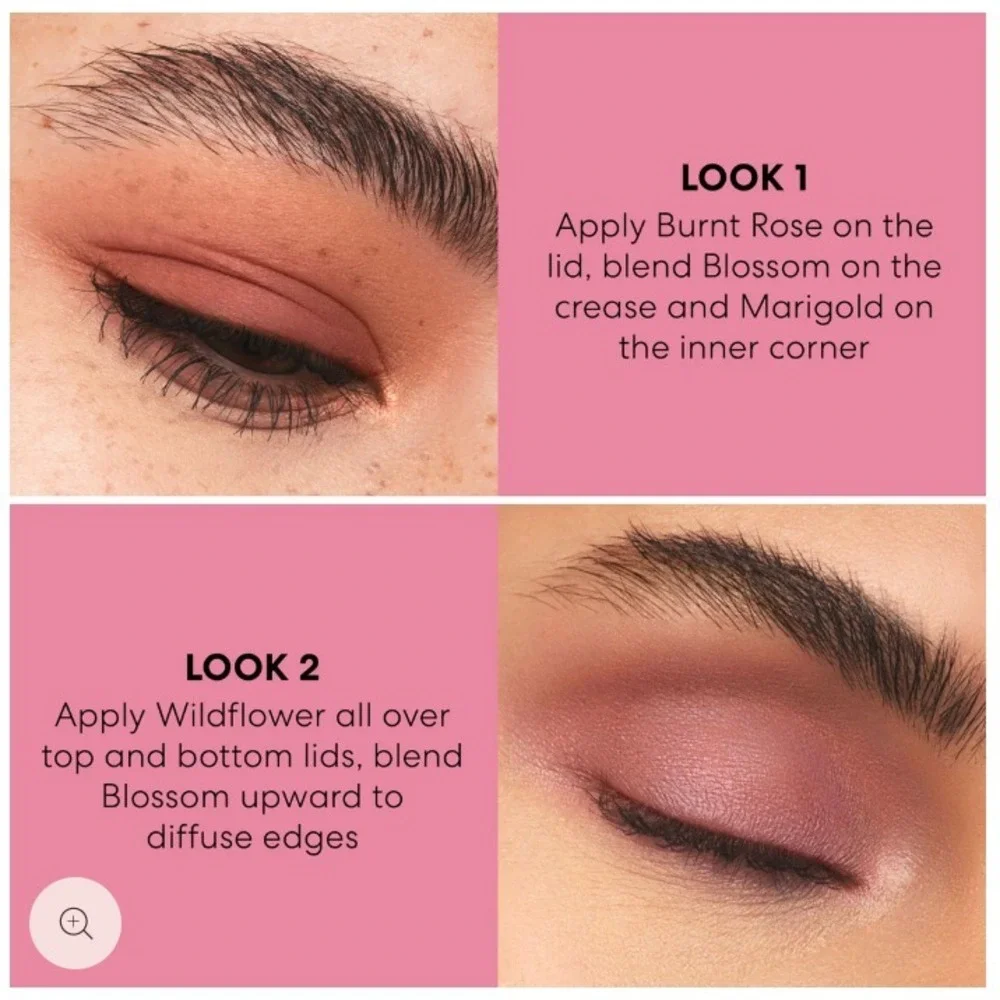 bareMinerals Mineralist Eyeshadow‎ Palette Rosewood Pink Brown Matte Shimmer